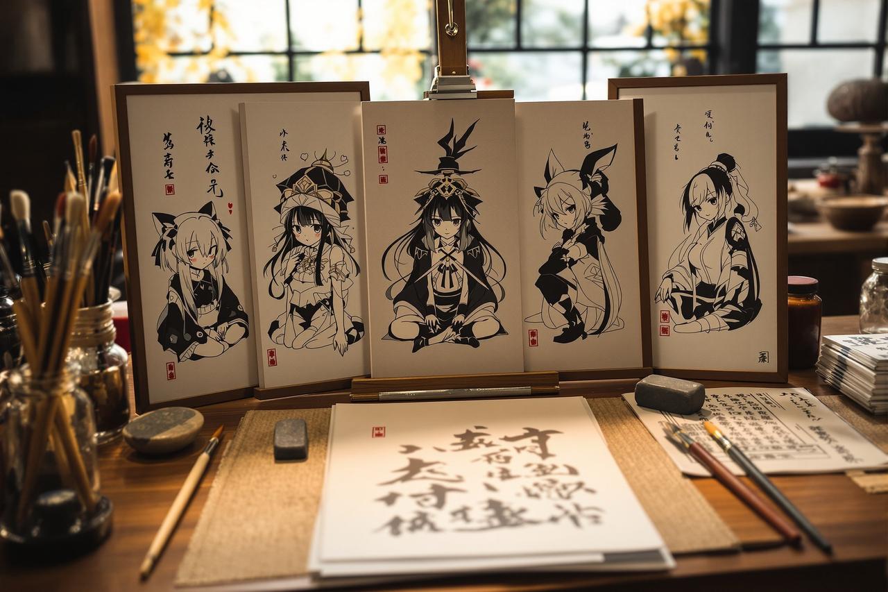 《剑心问道》× 知名国风画师联名企划公开 - 星辰漫画网资讯